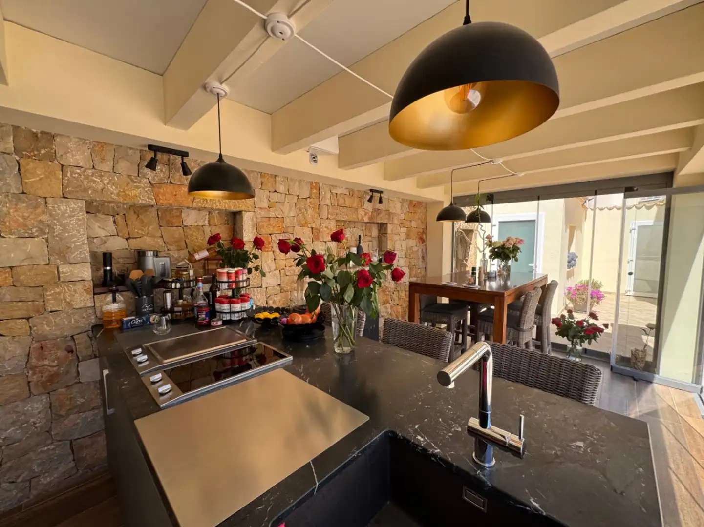 Kitchen of Houses for sale in Moraira  with Air Conditioner, Heating and Private garden
