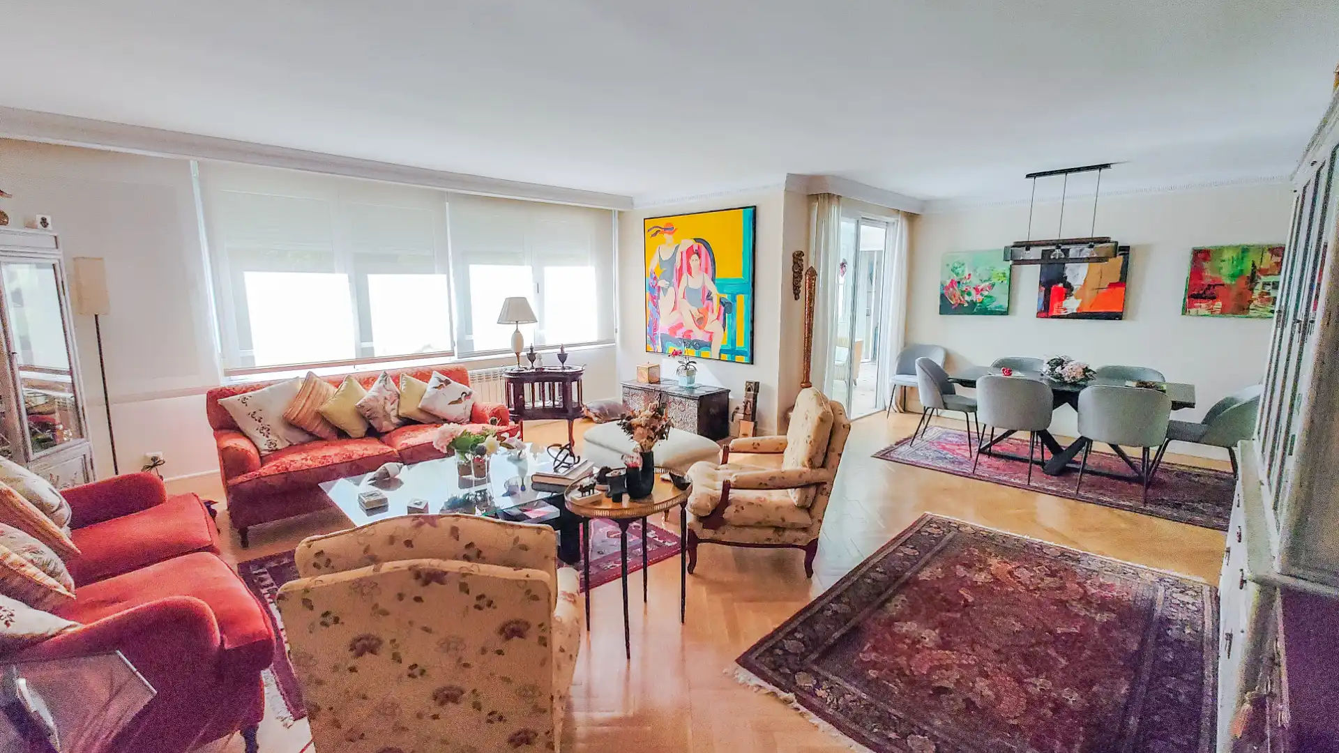Sala de estar de Piso en venta en Madrid con Aire acondicionado, Calefacción y Jardín privado