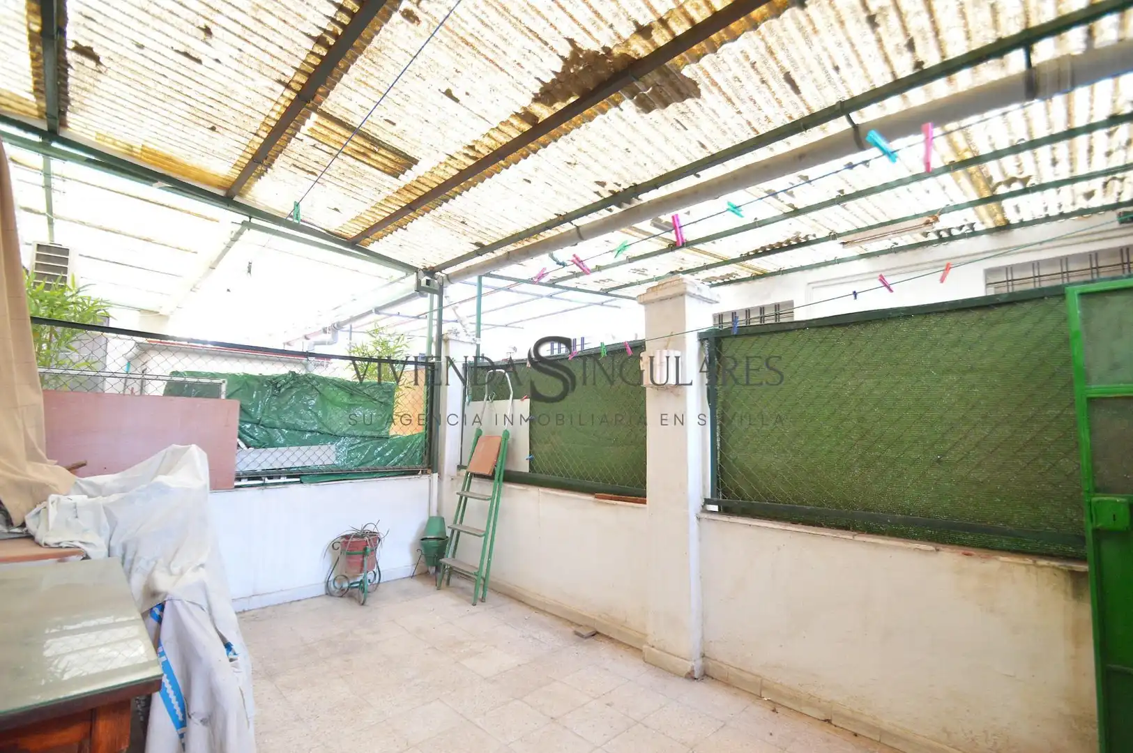 Terrace of Flat for sale in Sevilla  with Air Conditioner and Storage room