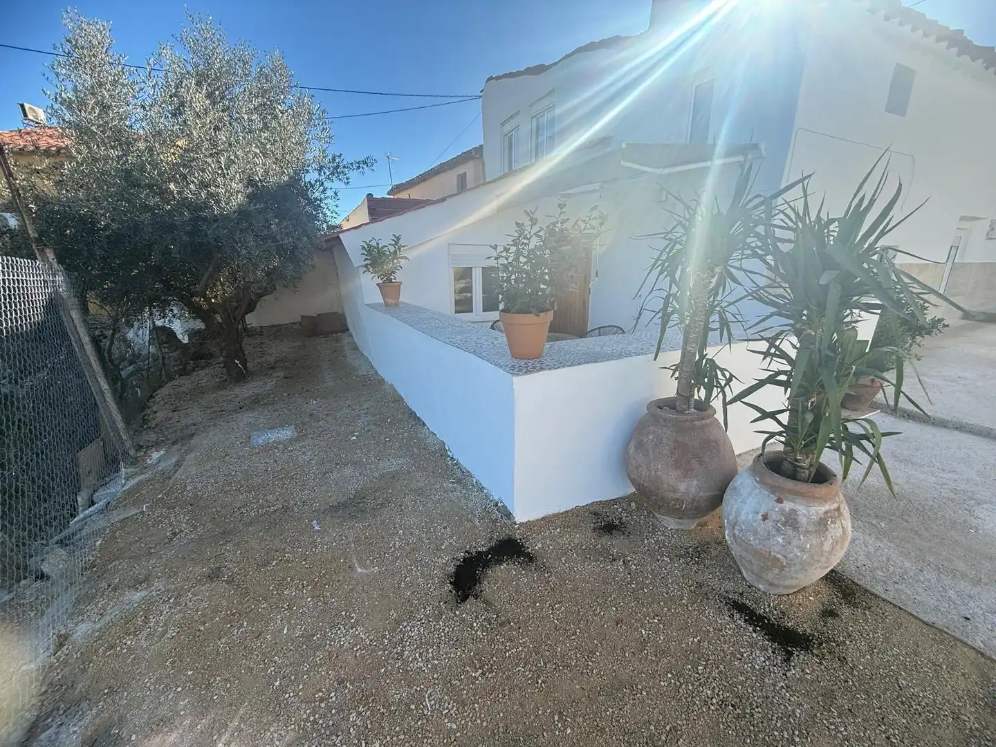 Vista exterior de Casa o xalet en venda en Cehegín amb Aire condicionat, Jardí privat i Terrassa