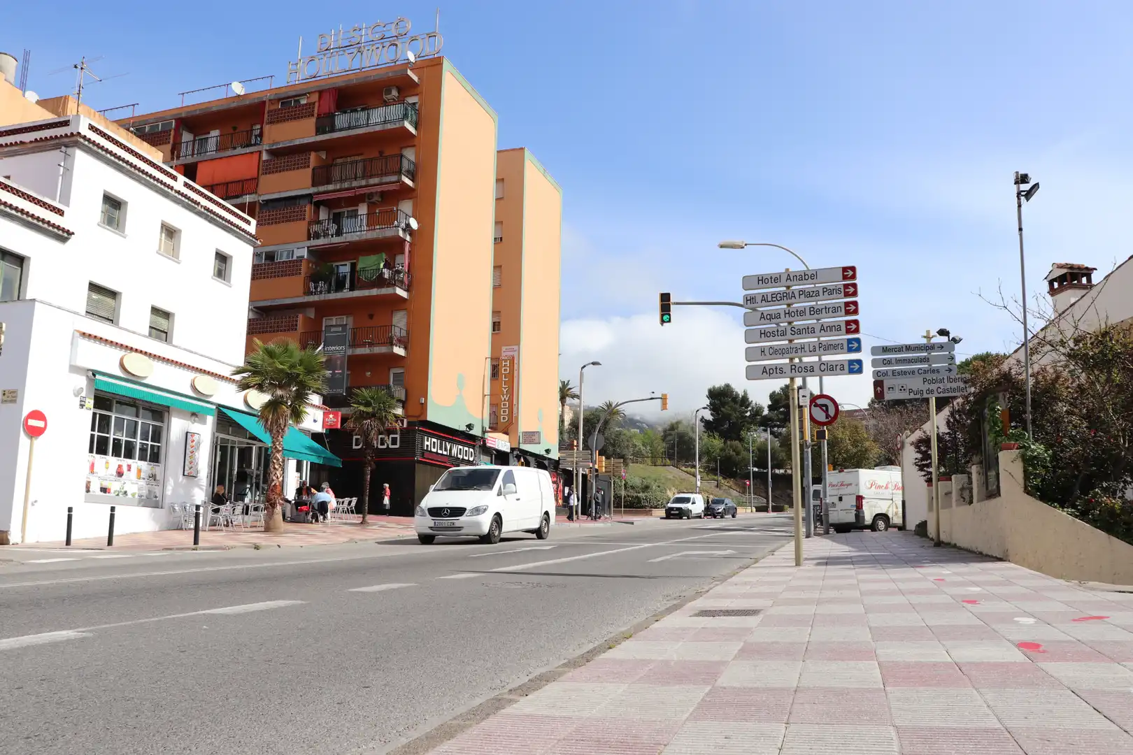 Vista exterior de Garatge en venda en Lloret de Mar