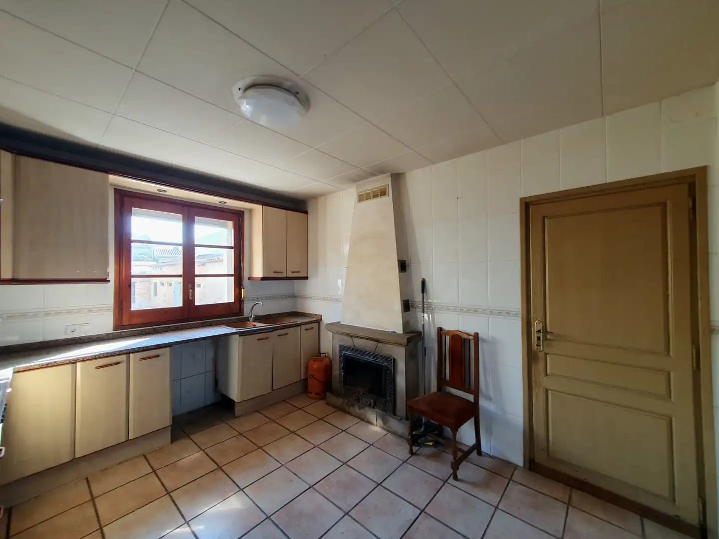 Cocina de Casa adosada en venta en Castellví de la Marca con Jardín privado