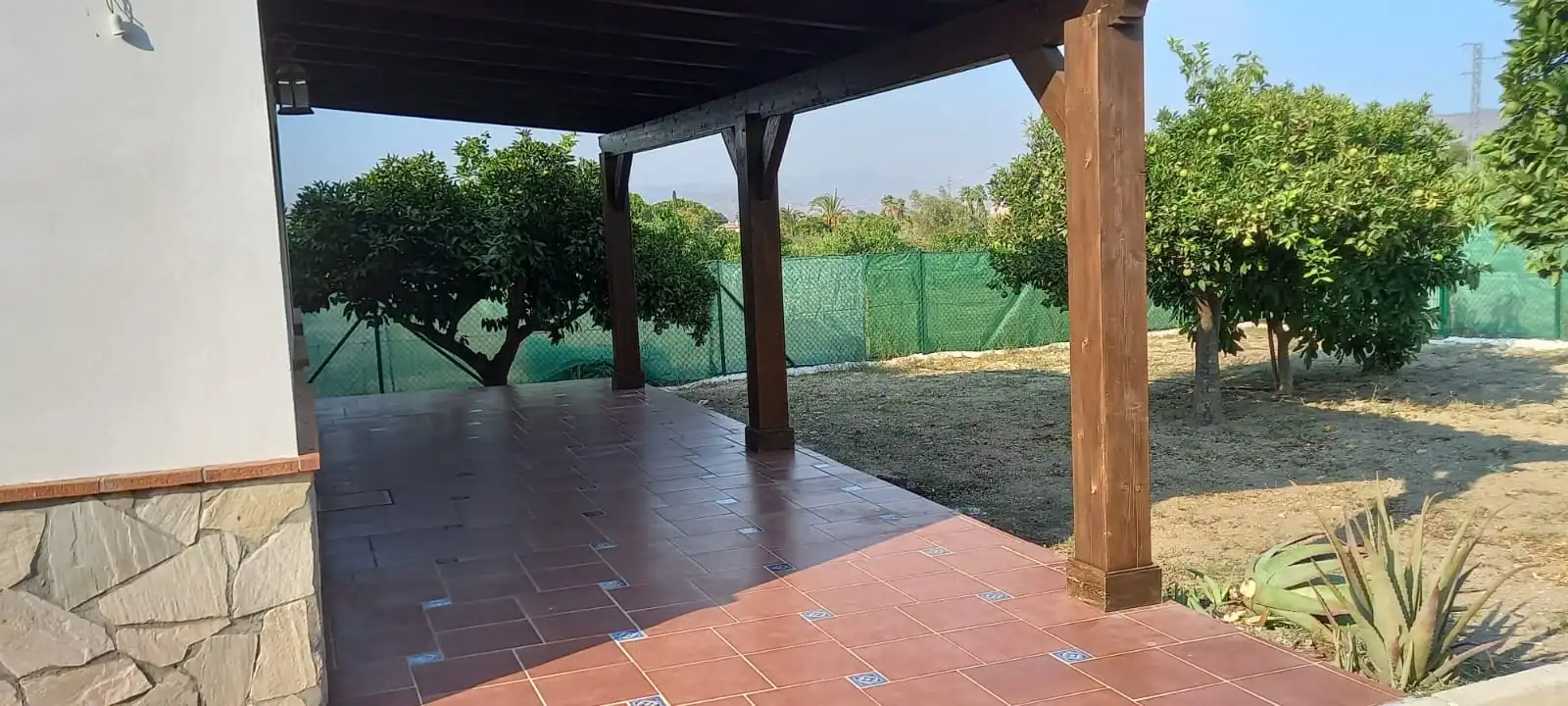 Terraza de Casa o chalet de alquiler en Alhaurín El Grande con Aire acondicionado, Jardín privado y Terraza