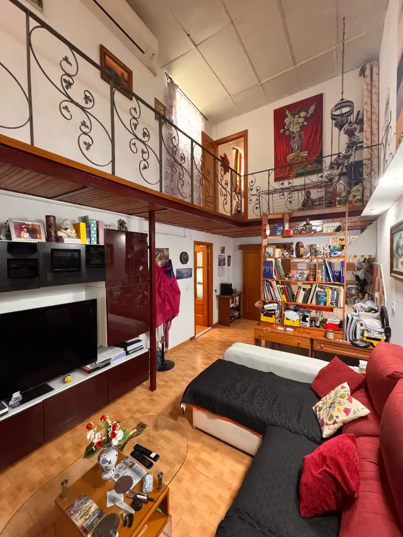 Living room of Duplexes for sale in Cádiz  with Air Conditioner, Terrace and Furnished
