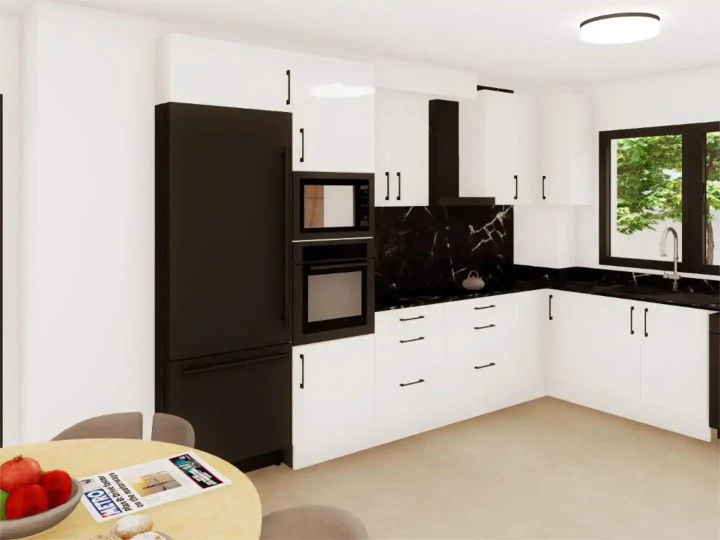 Cocina de Casa o chalet en venta en El Campello con Aire acondicionado, Piscina y Balcón