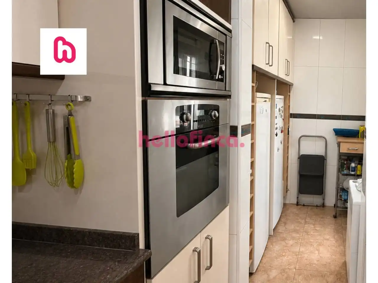 Cocina de Ático en venta en Martorell con Terraza, Amueblado y Alarma
