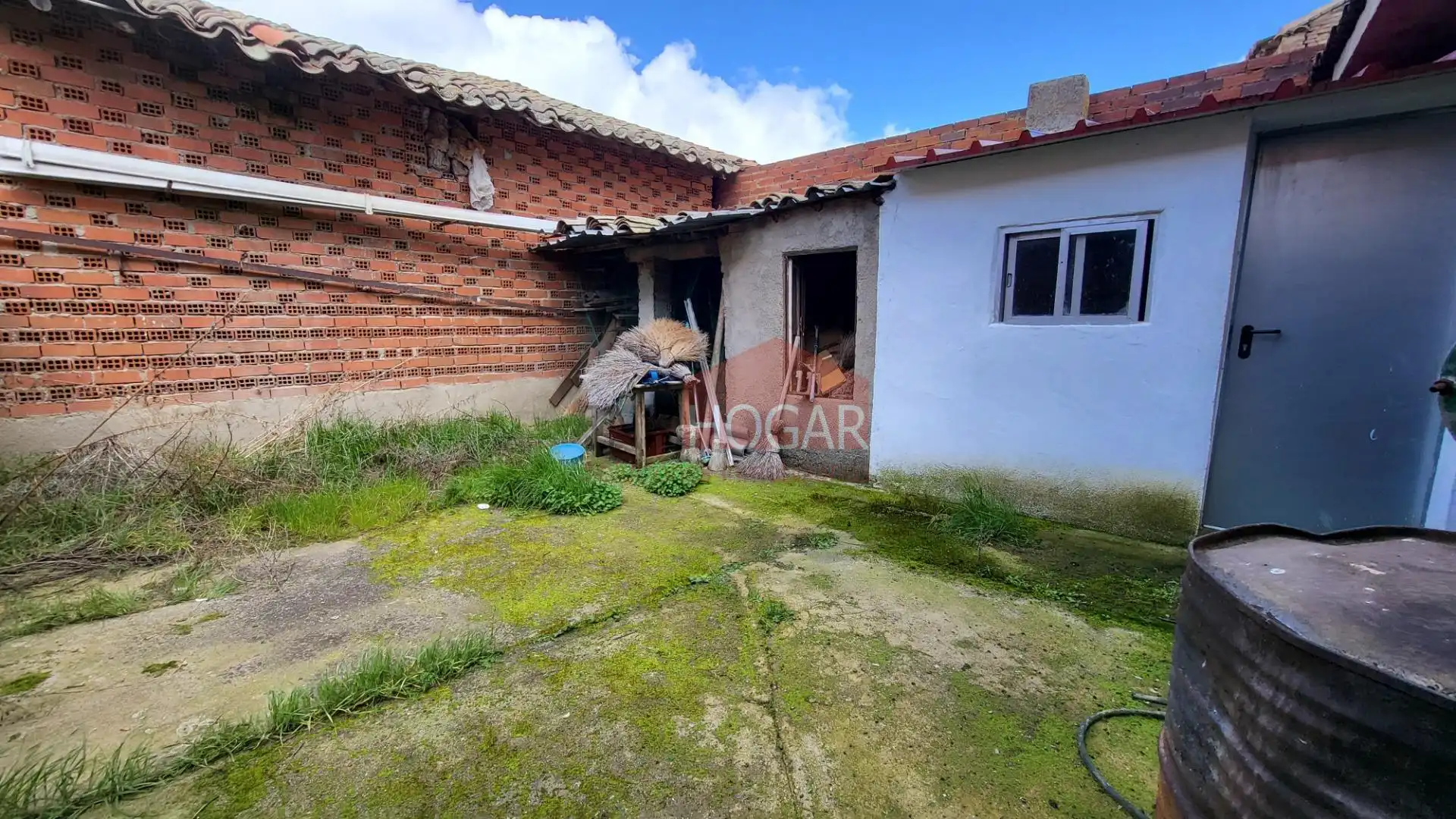 Vista exterior de Casa o chalet en venta en Aldeaseca de la Frontera con Terraza, Amueblado y Balcón