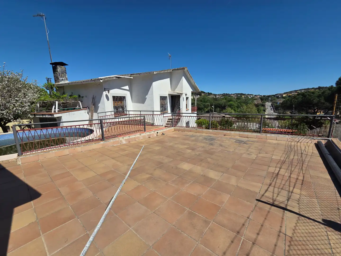 Terrassa de Casa o xalet en venda en Maçanet de la Selva amb Calefacció, Jardí privat i Terrassa