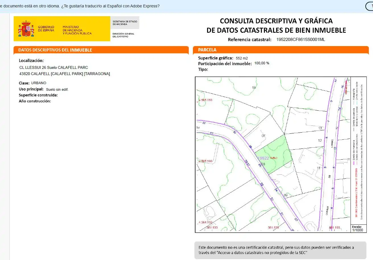 Terrenys i solars en venda a Calafell Park, imagen 20