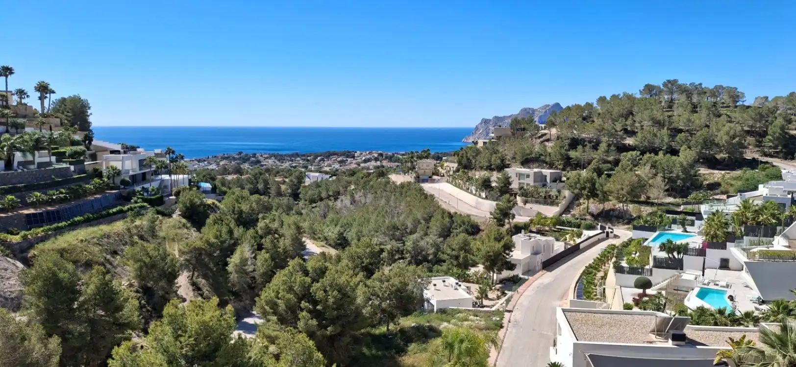 Exterior view of Houses for sale in Benissa  with Air Conditioner, Heating and Private garden