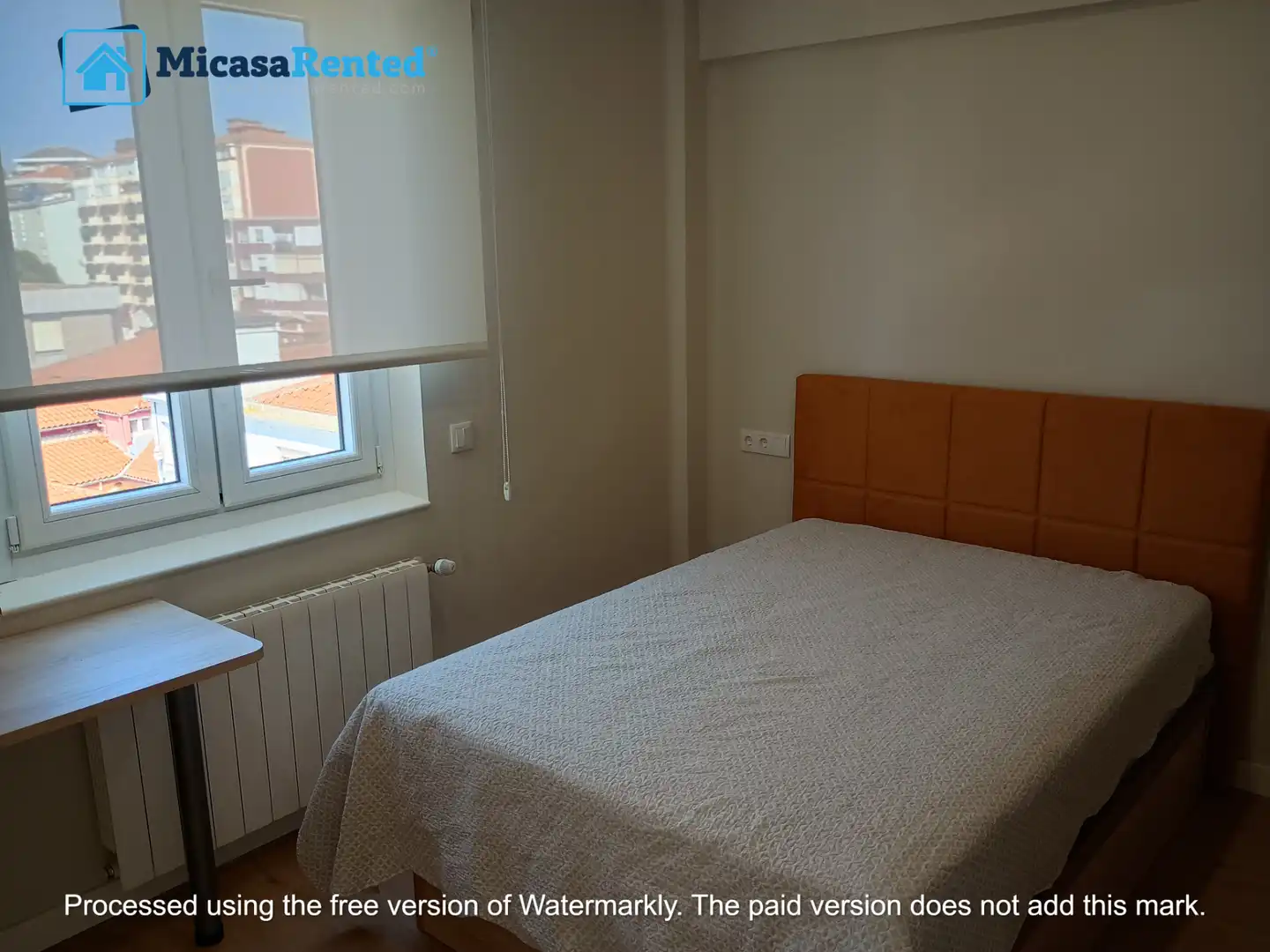 Schlafzimmer von Wohnung zur Miete in Santander mit Heizung, Möbliert und Ofen