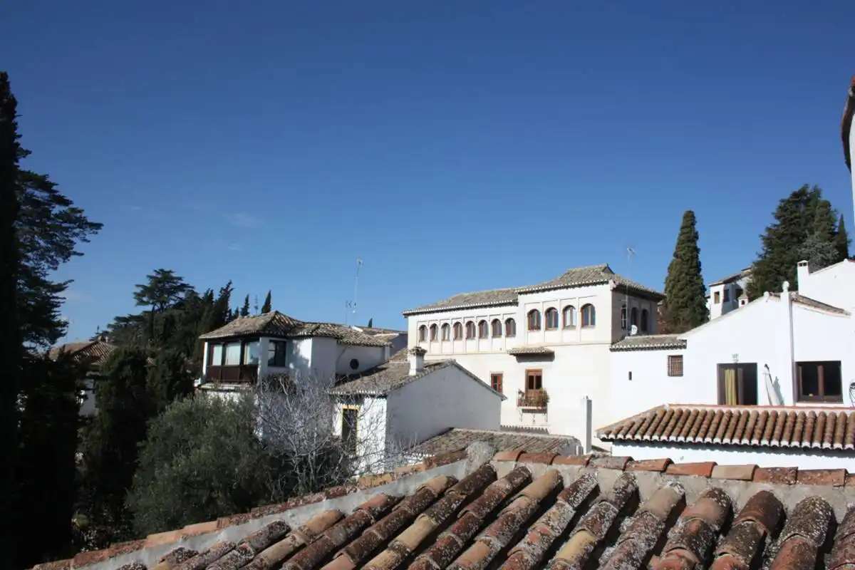 Exterior view of Attic for rent in Granada  with Heating and Furnished