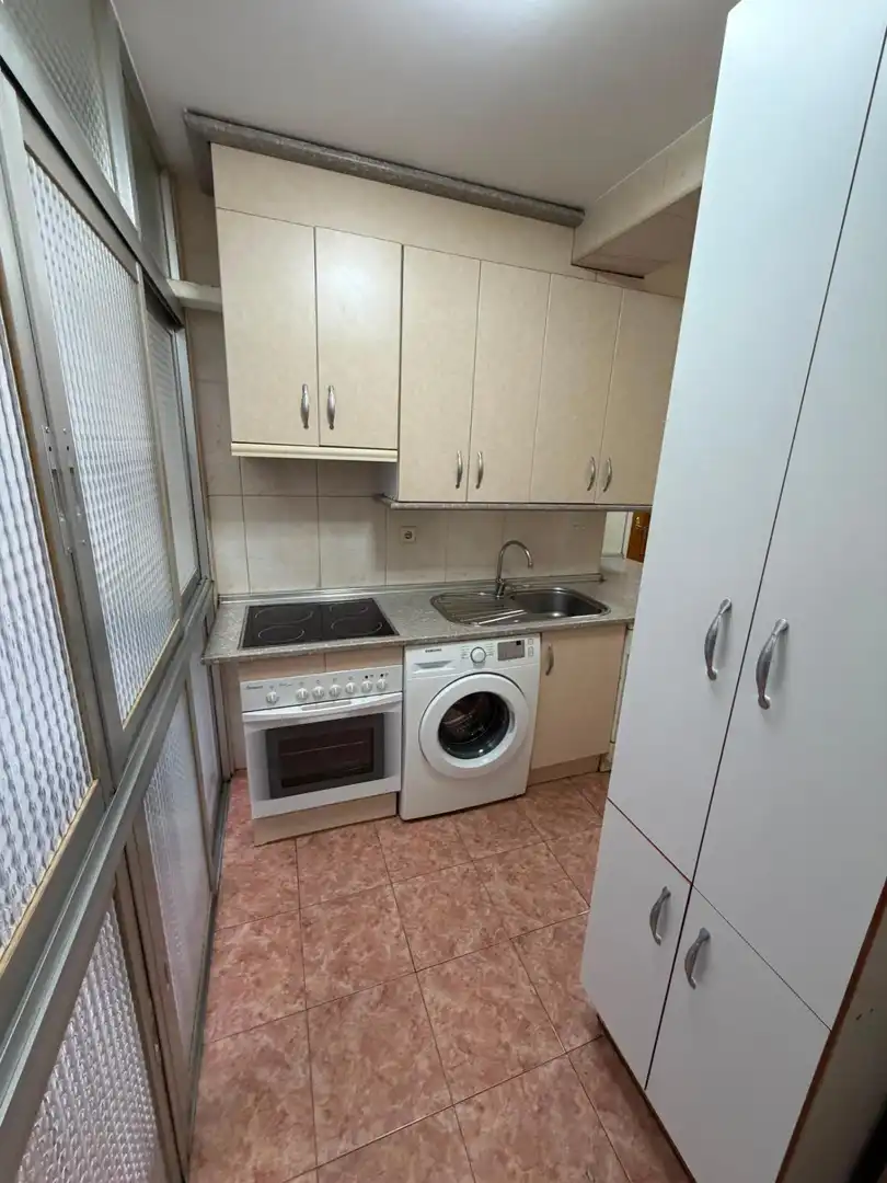 Kitchen of Flat for sale in Móstoles  with Heating, Terrace and Furnished