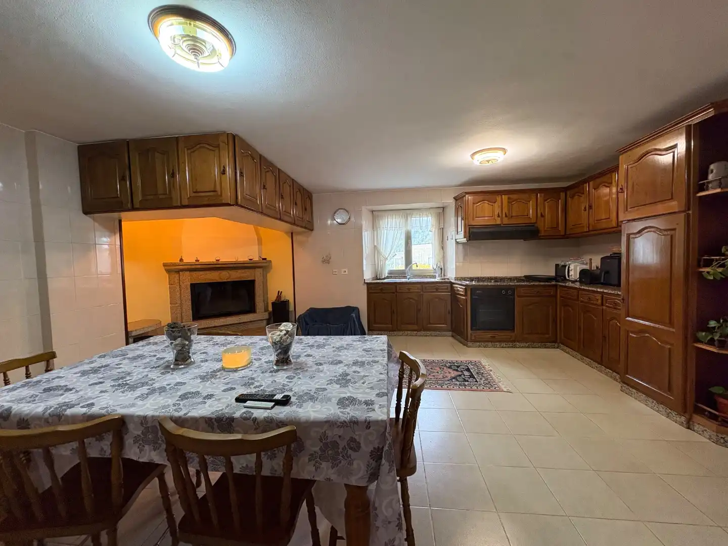 Cocina de Casa o chalet en venta en Carral con Terraza