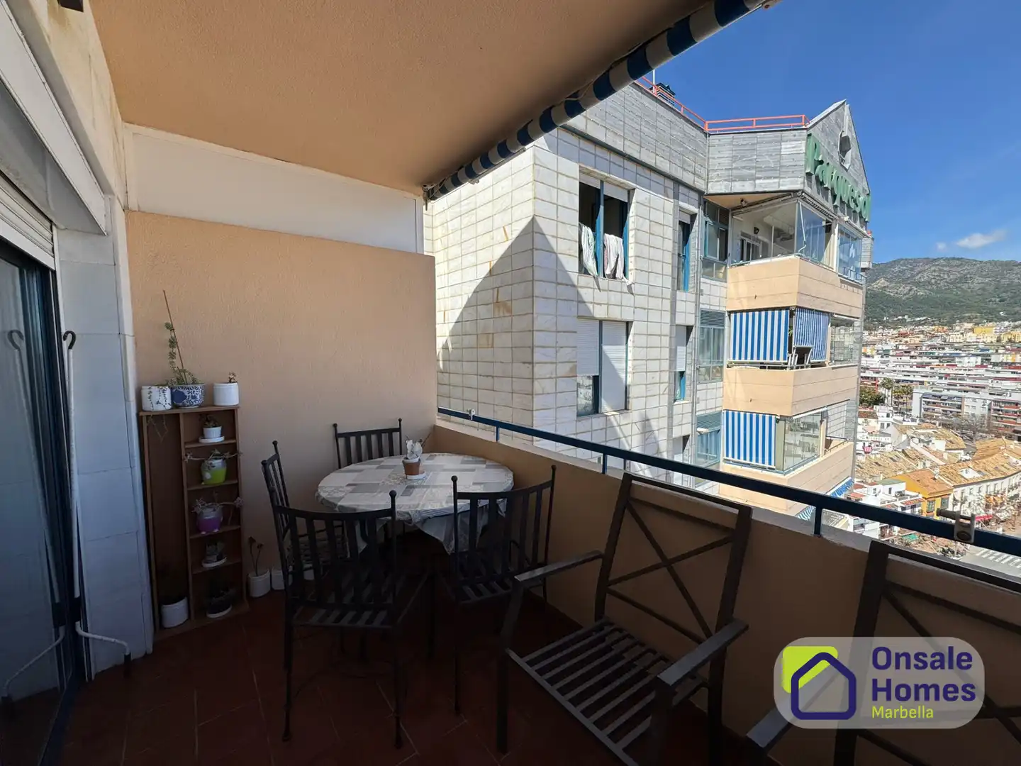Terrasse von Wohnung zum Verkauf in Marbella mit Abstellraum und Balkon