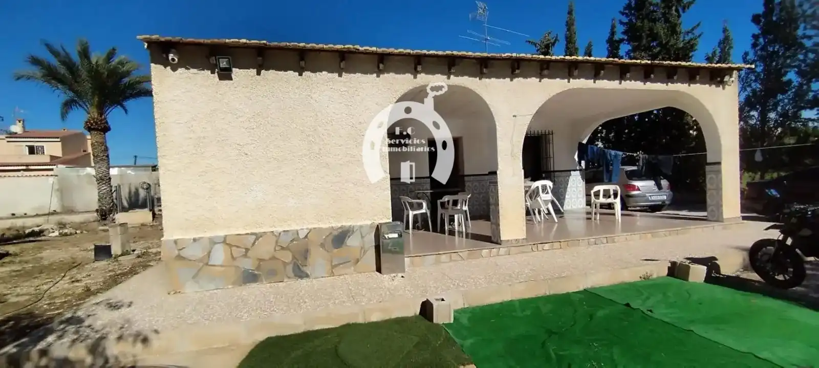 Terrassa de Casa o xalet en venda en Elche / Elx amb Jardí privat, Terrassa i Traster