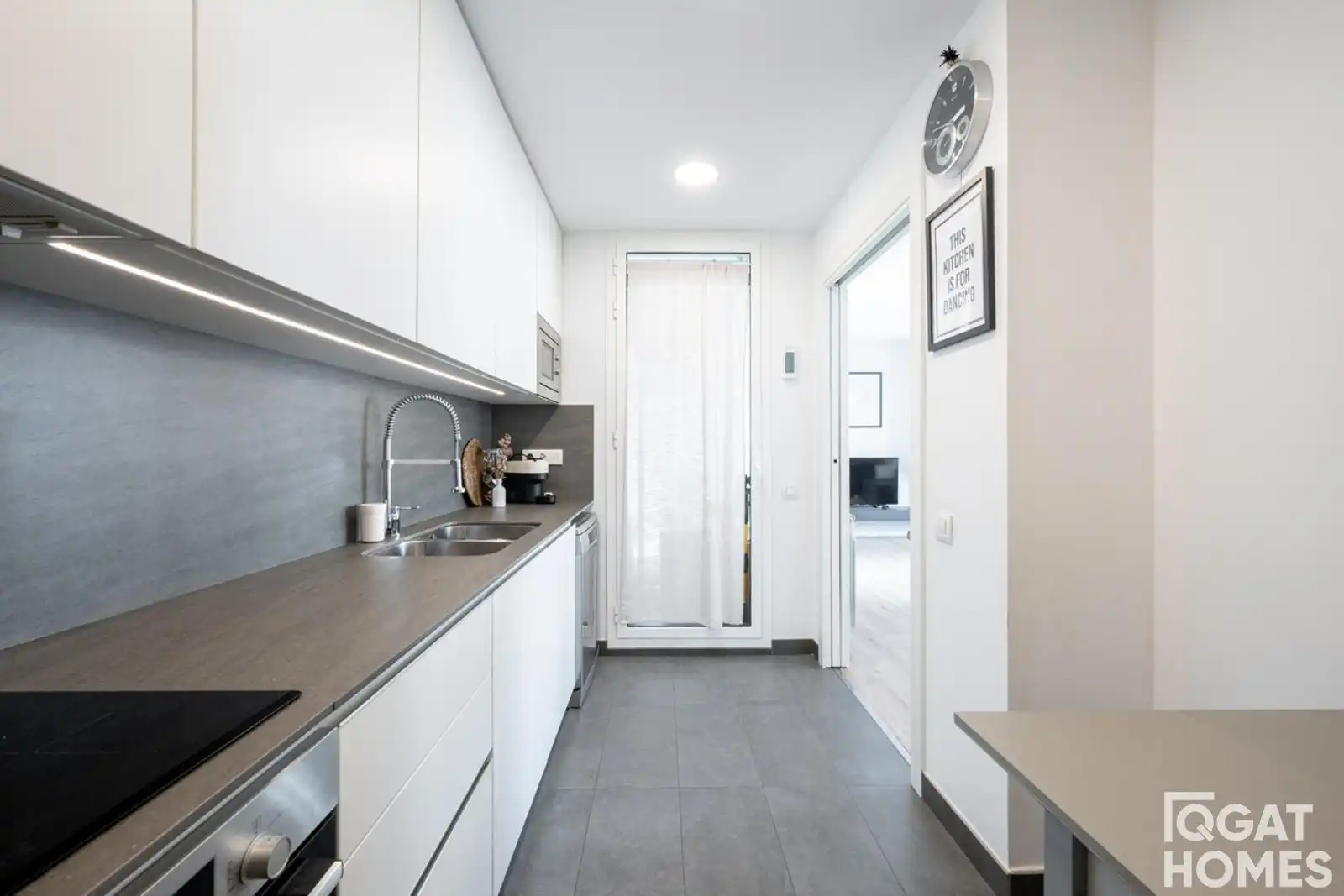Kitchen of Attic for sale in Sant Cugat del Vallès  with Air Conditioner, Heating and Storage room