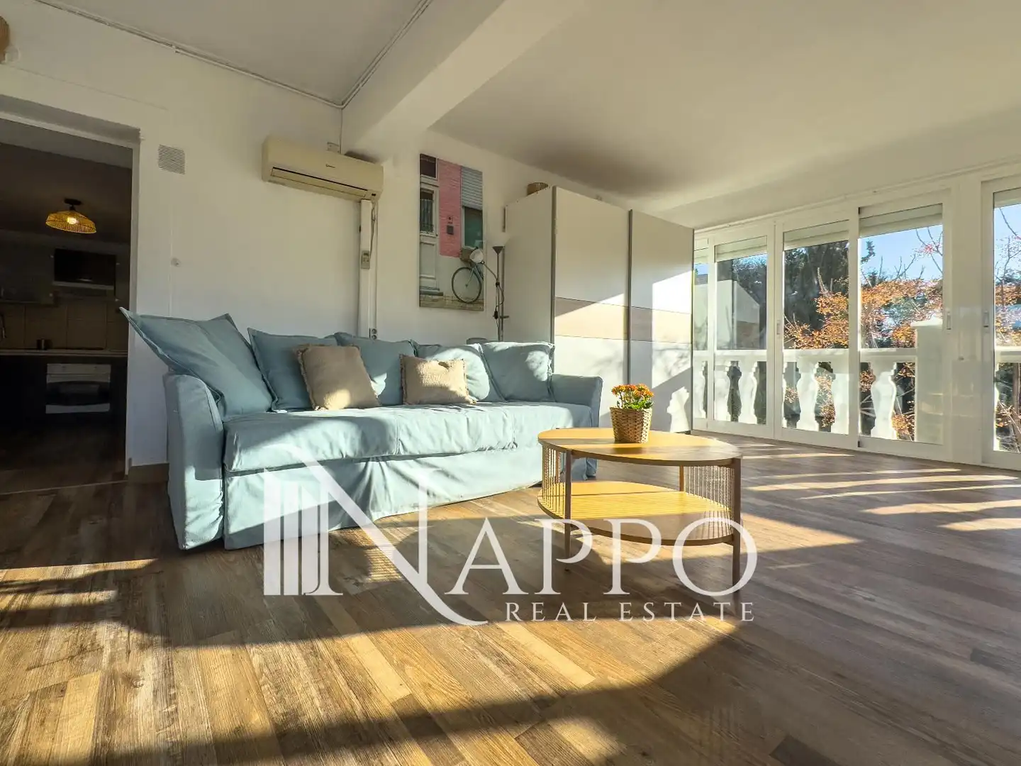 Sala d'estar de Pis de lloguer en Calvià amb Aire condicionat, Calefacció i Terrassa