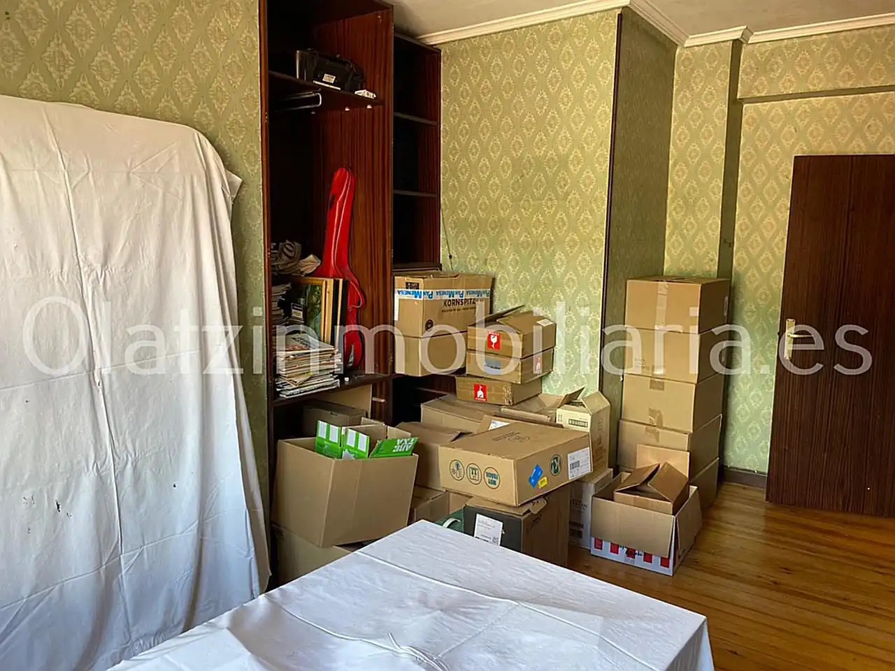 Bedroom of Flat for sale in Balmaseda  with Heating and Terrace