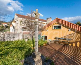 Vista exterior de Casa o xalet en venda en Sanxenxo amb Calefacció, Parquet i Terrassa