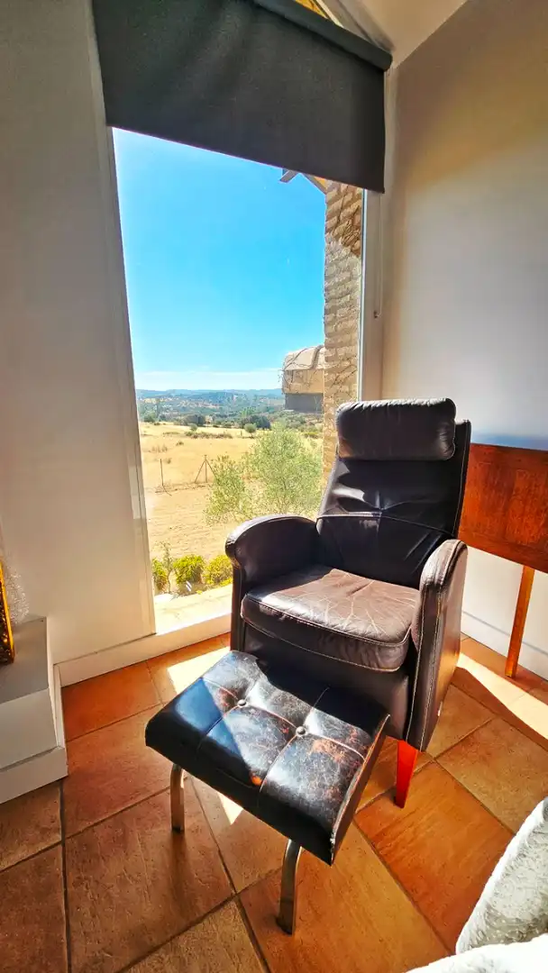 Living room of Houses for sale in El Madroño  with Air Conditioner and Private garden