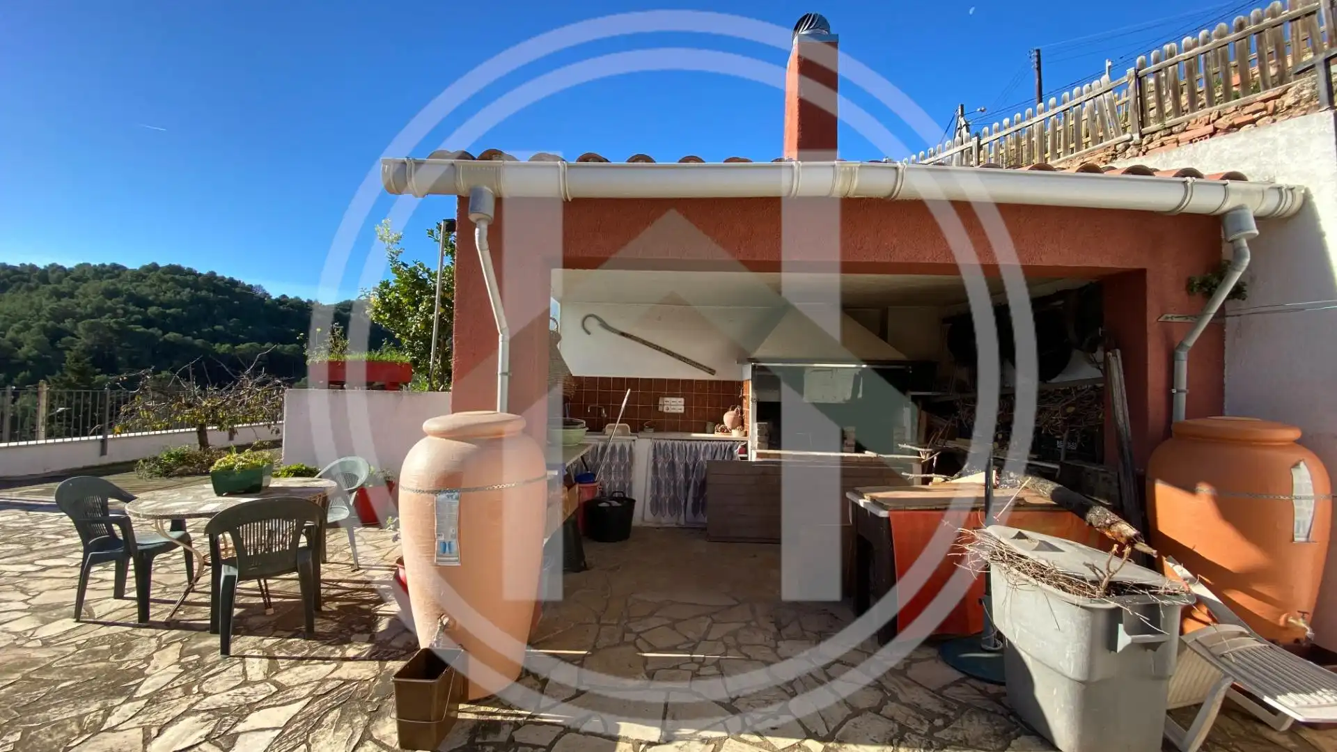 Terraza de Casa o chalet en venta en Sant Feliu de Codines con Calefacción, Jardín privado y Terraza