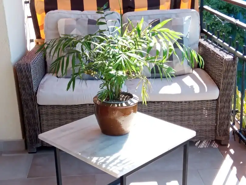 Terrasse von Wohnung zum Verkauf in Sitges mit Klimaanlage und Balkon