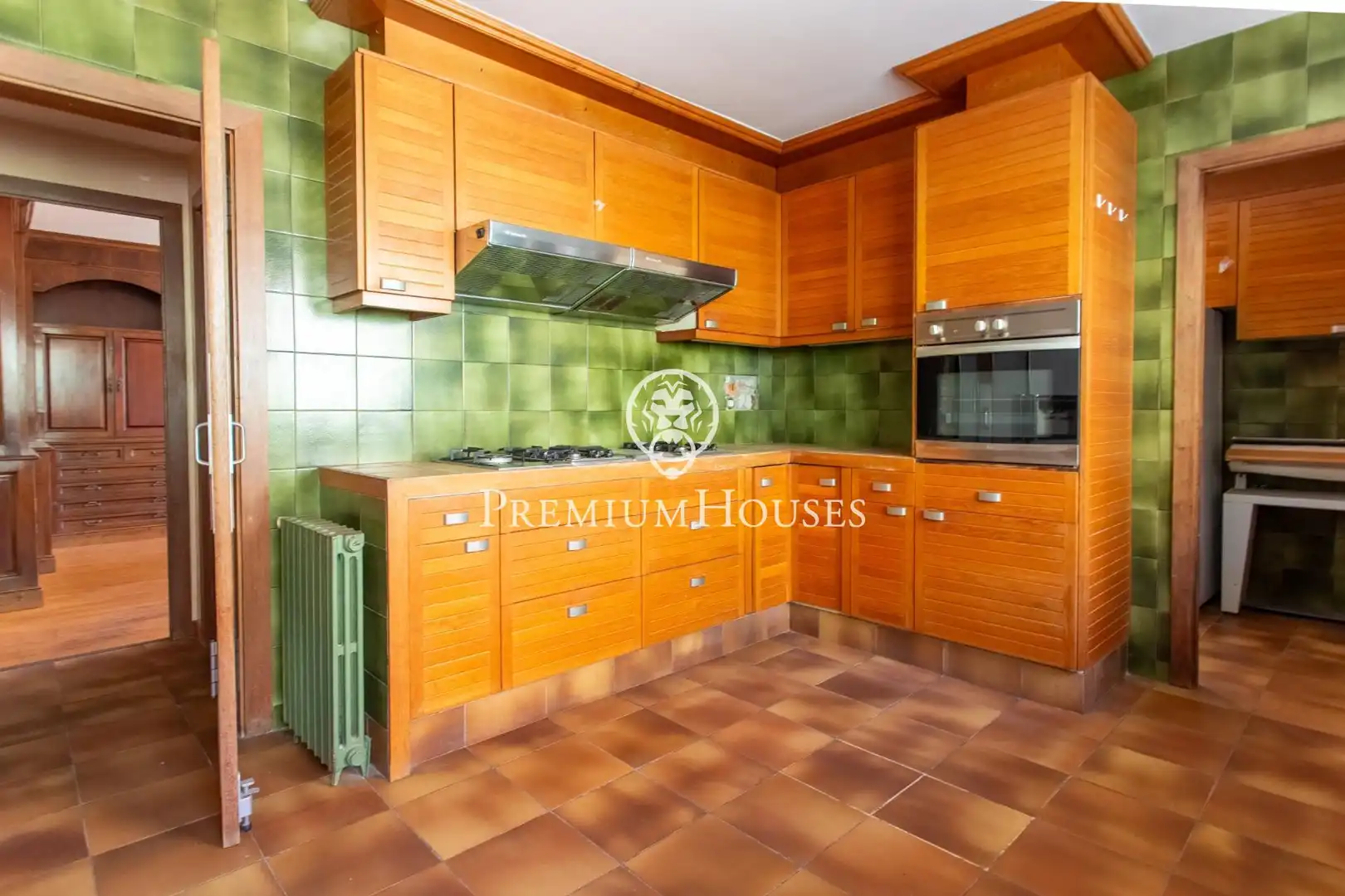 Küche von Haus oder Chalet zum Verkauf in Argentona mit Parkett