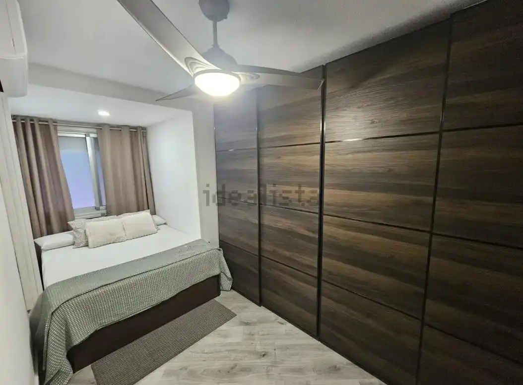 Schlafzimmer von Erdgeschoss zur Miete in Alicante / Alacant mit Klimaanlage, Heizung und Möbliert