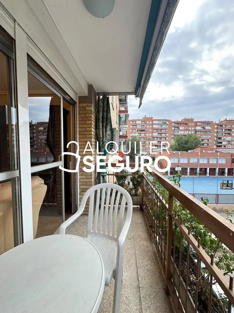 Terraza de Piso de alquiler en San Blas
