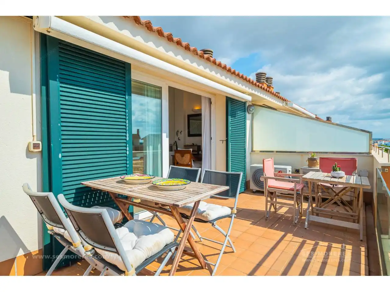 Terraza de Apartamento en venta en Ciutadella de Menorca con Aire acondicionado, Terraza y Piscina comunitaria