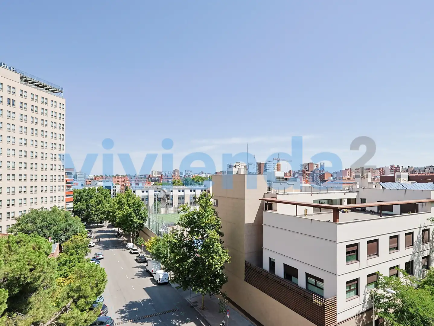 Vista exterior de Piso en venta en Madrid con Aire acondicionado, Calefacción y Terraza