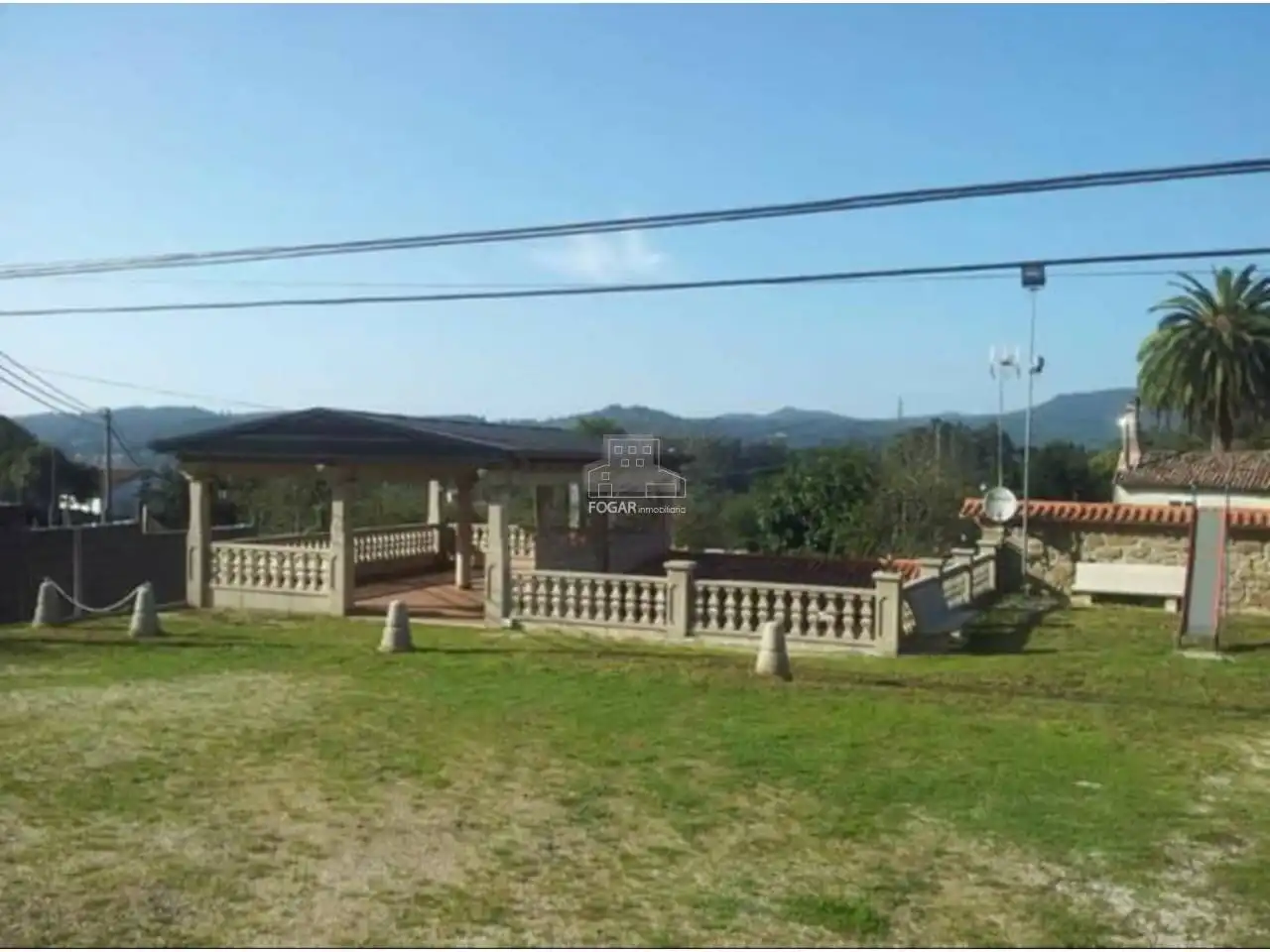 Vista exterior de Finca rústica en venta en Portas con Jardín privado y Amueblado