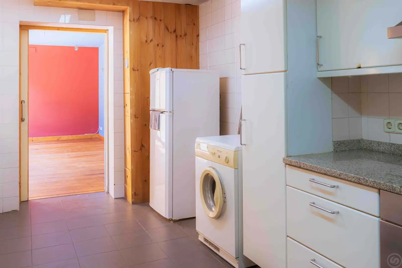 Kitchen of Houses for sale in Esplugues de Llobregat  with Terrace, Storage room and Swimming Pool
