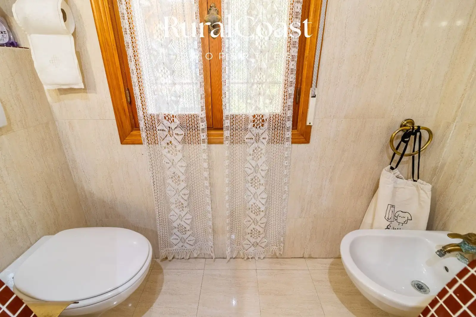 Baño de Casa o chalet en venta en Tibi con Aire acondicionado, Calefacción y Jardín privado