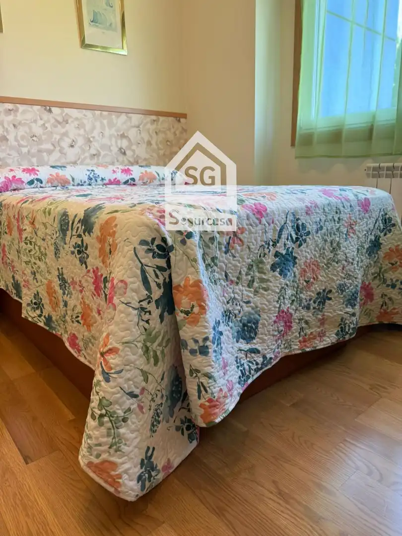 Bedroom of Flat for sale in Ourense Capital   with Heating, Terrace and Storage room