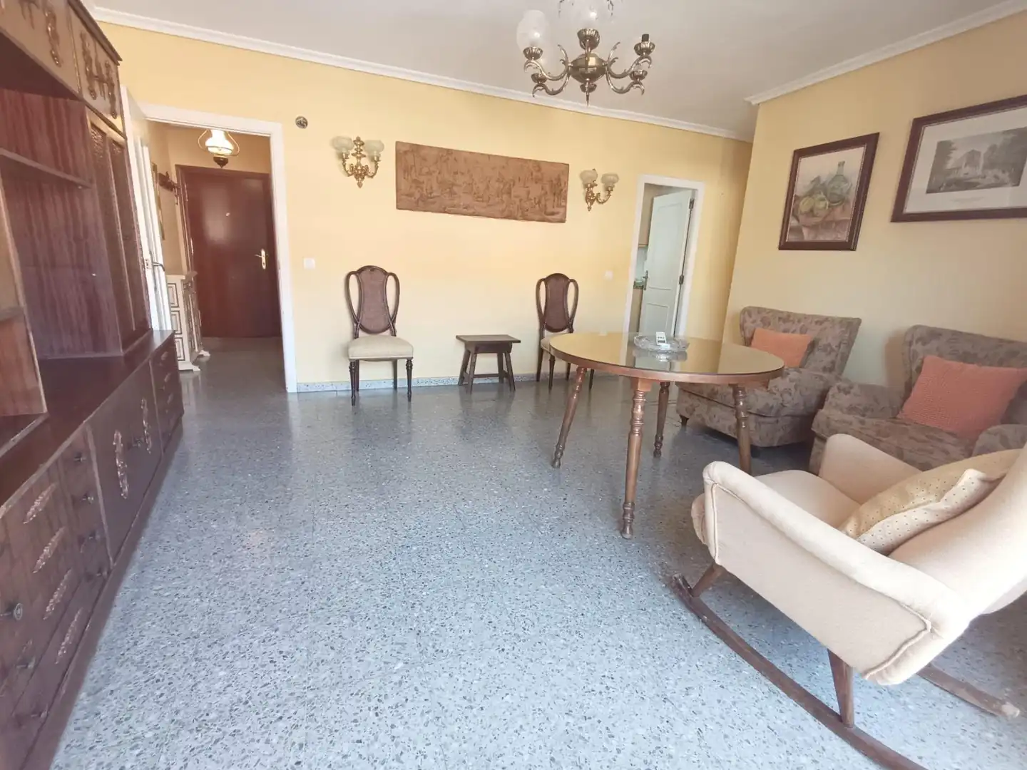 Sala de estar de Piso en venta en Córdoba con Aire acondicionado y Terraza