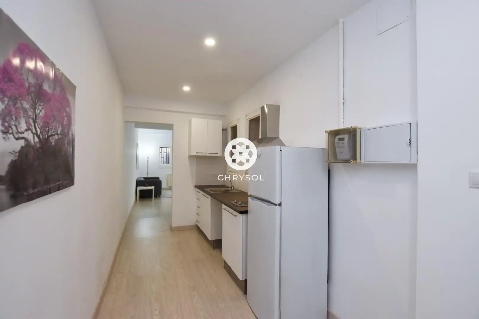 Cuina de Loft en venda en Barcelona amb Calefacció, Parquet i Terrassa