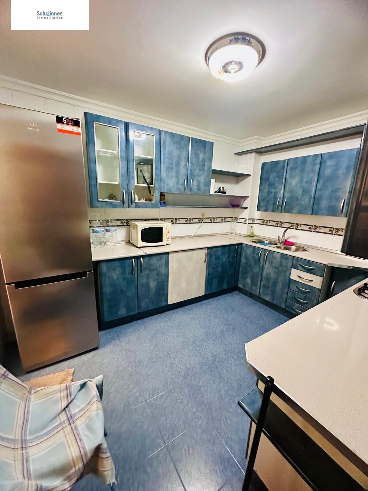 Kitchen of Flat for sale in  Albacete Capital  with Heating, Storage room and Balcony