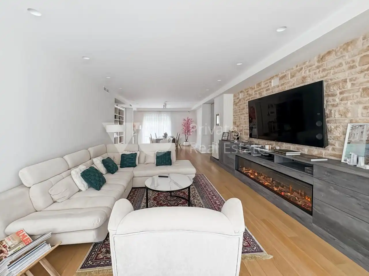 Living room of Houses for sale in Boadilla del Monte  with Air Conditioner, Heating and Private garden