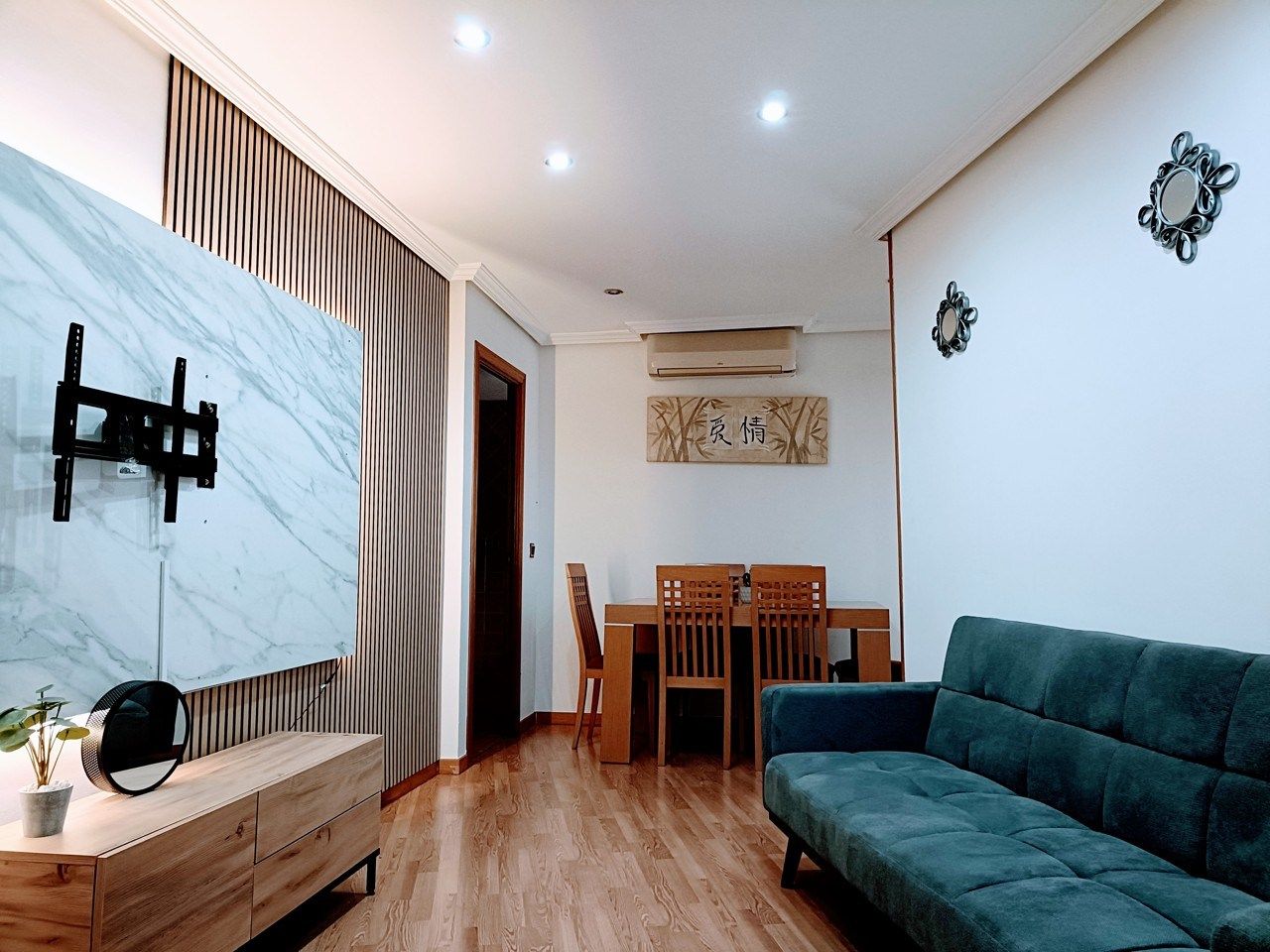 Sala d'estar de Pis de lloguer en  Madrid Capital amb Aire condicionat, Calefacció i Terrassa