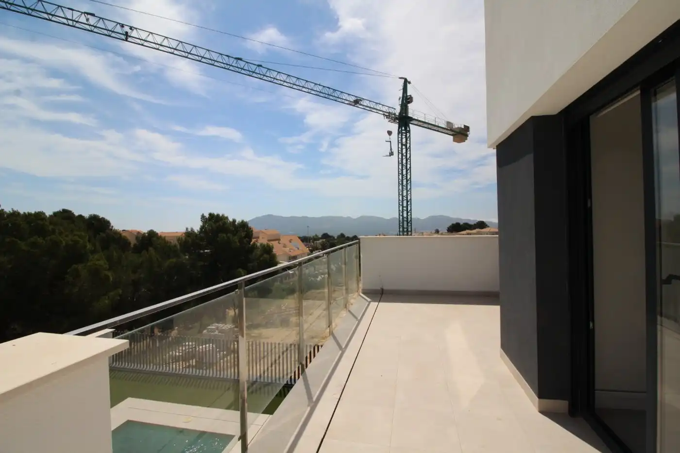 Terraza de Casa o chalet en venta en La Nucia con Aire acondicionado, Calefacción y Jardín privado
