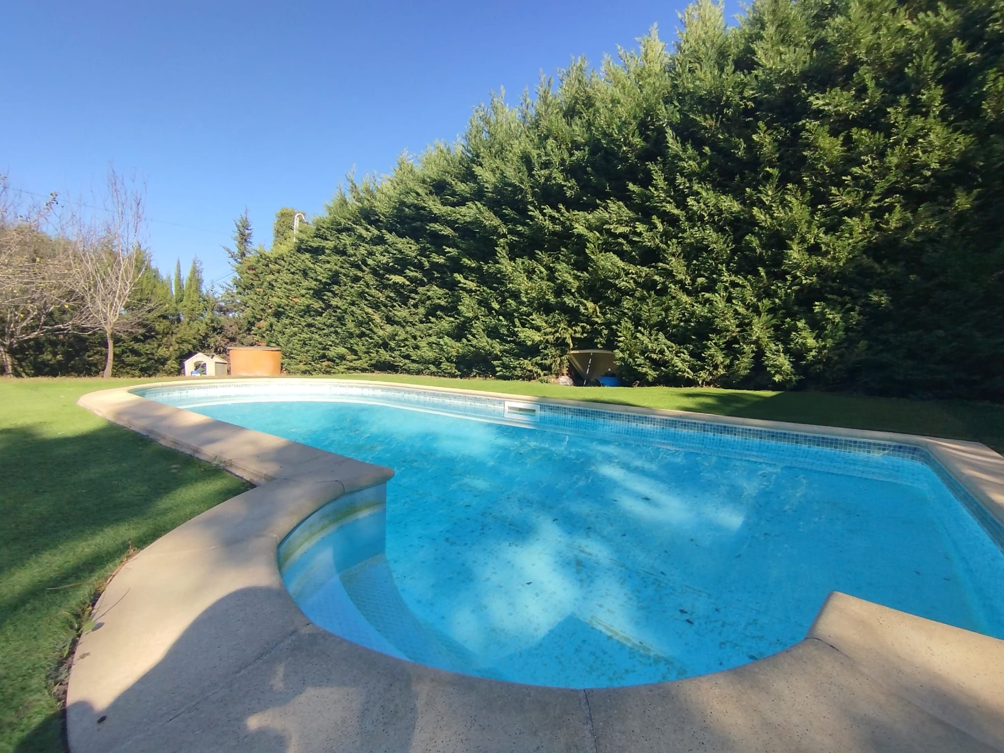 Piscina de Casa o xalet en venda en Caldes de Malavella amb Piscina