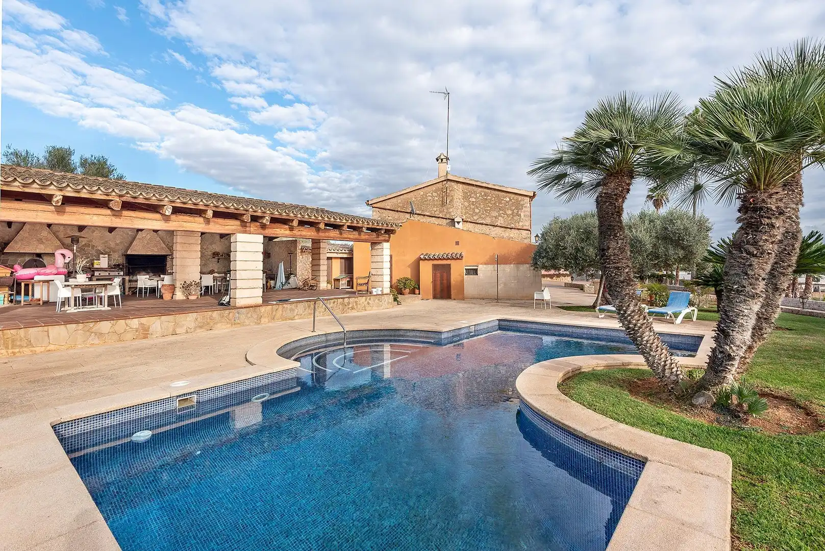 Piscina de Finca rústica en venta en  Palma de Mallorca con Calefacción, Jardín privado y Terraza
