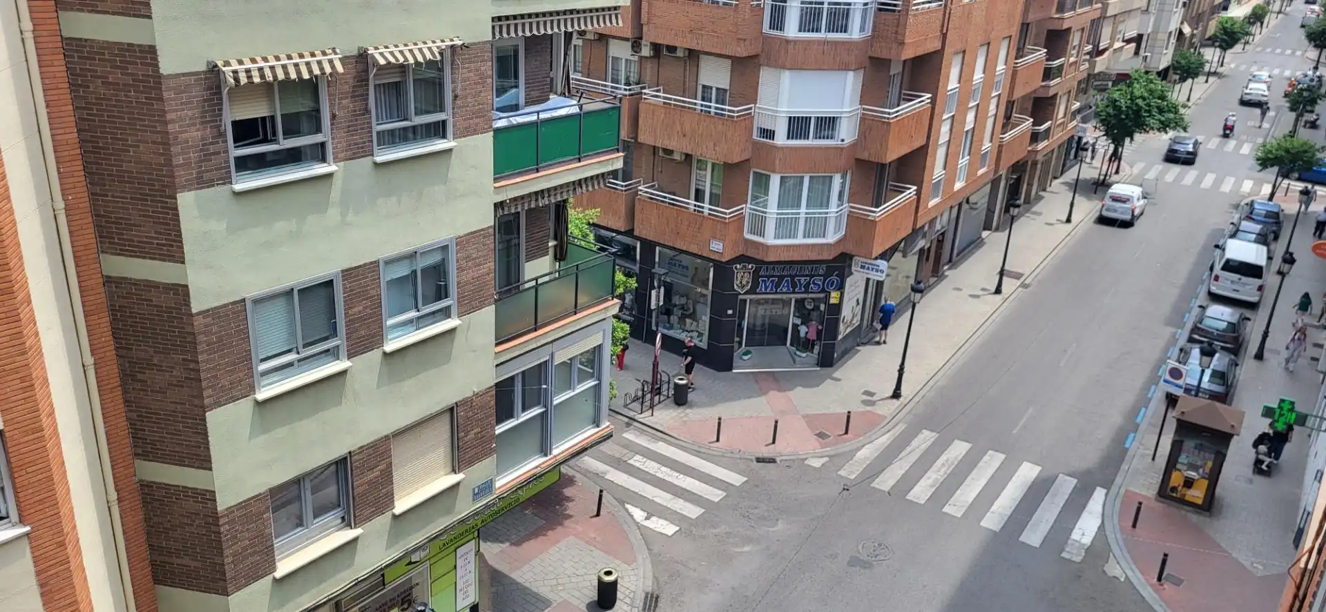 Exterior view of Flat for rent in Albacete  with Air Conditioner, Heating and Furnished