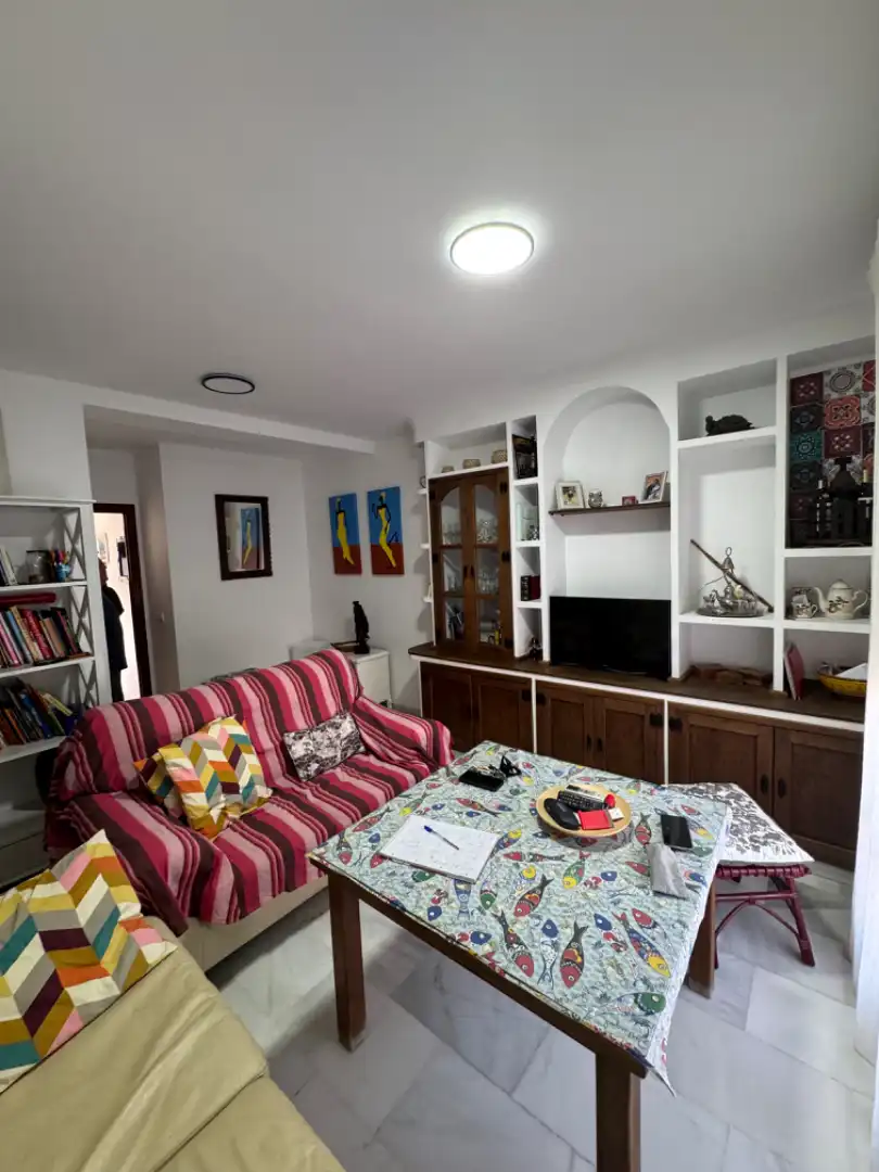 Sala d'estar de Àtic en venda en Sanlúcar de Barrameda amb Aire condicionat, Calefacció i Terrassa