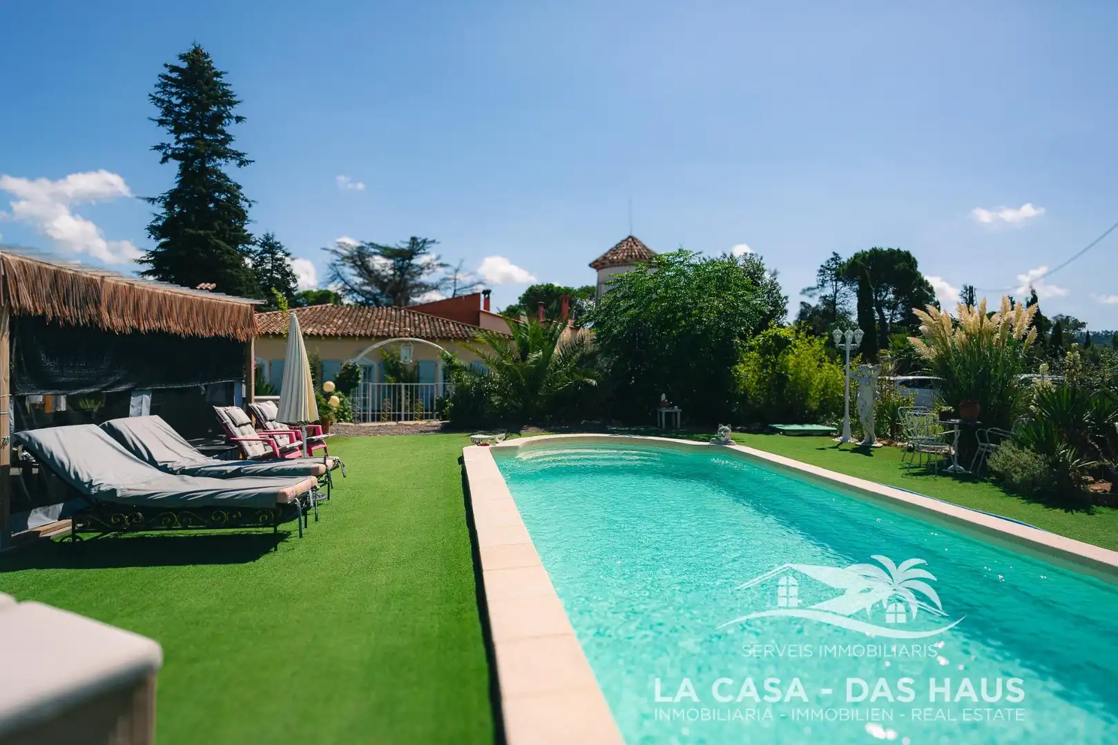 Piscina de Finca rústica en venta en Maçanet de la Selva