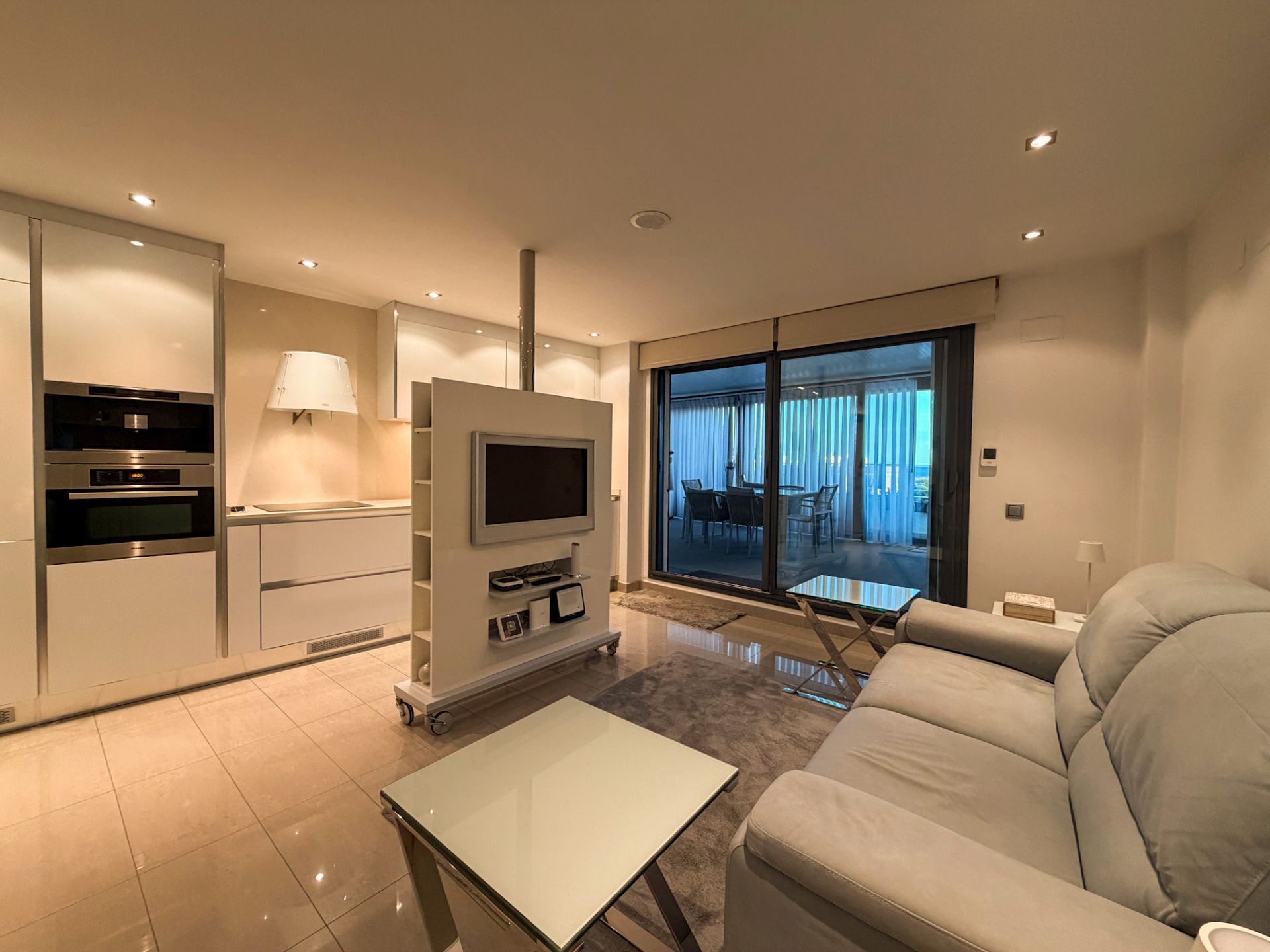 Sala d'estar de Àtic en venda en Canet d'En Berenguer amb Aire condicionat, Calefacció i Parquet