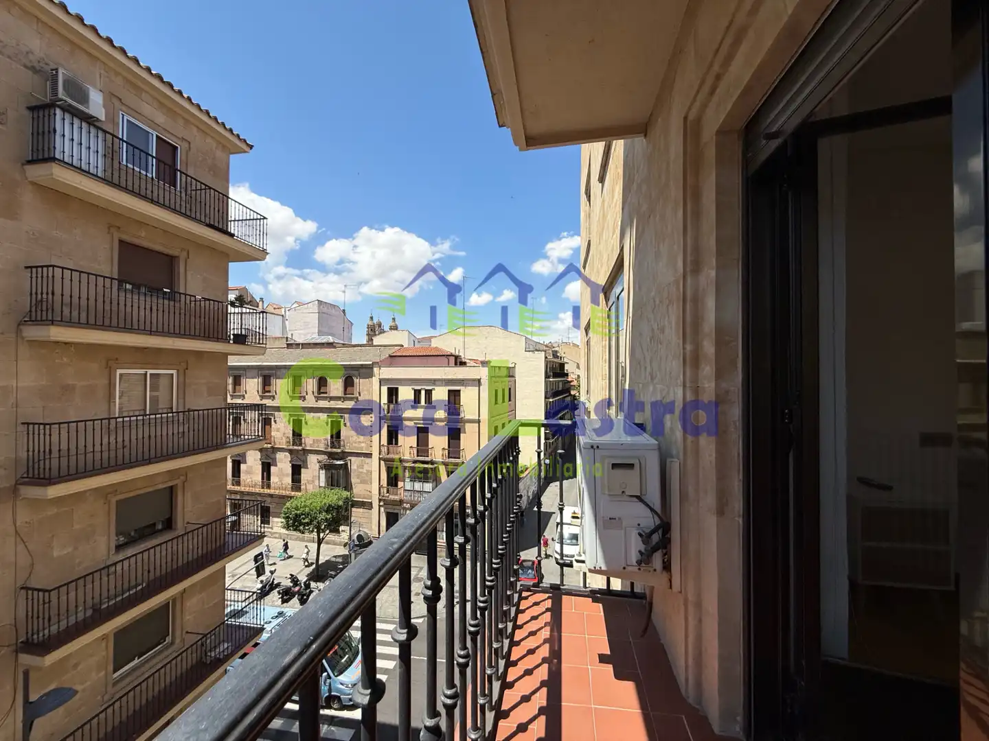 Exterior view of Flat for rent in Salamanca  with Air Conditioner, Heating and Parquet flooring