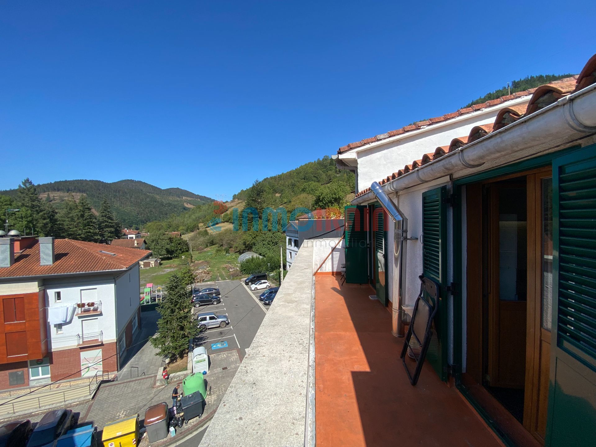 Exterior view of Flat for sale in Zegama  with Heating, Terrace and Furnished